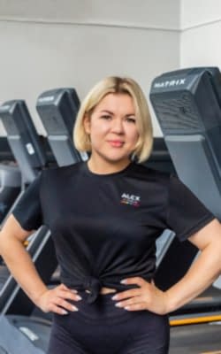 Инструктор тренажерного зала Рыбникова Алина